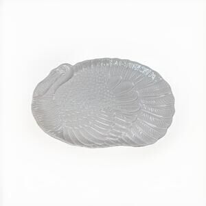 Ashland Fall Give Thanks Turkey Plate Large Ceramic Thanksgiving Autumn Decor